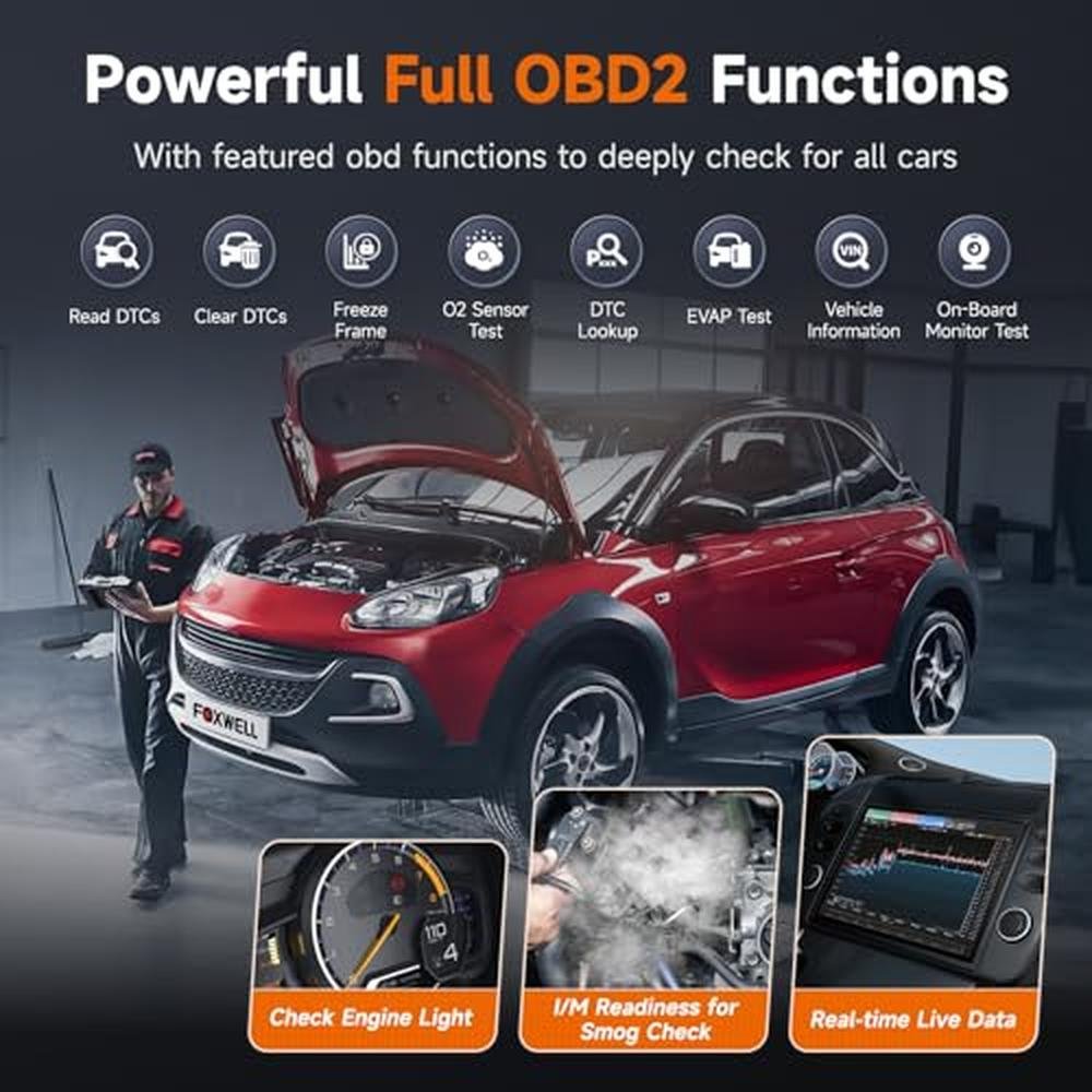 OBD2 Foxwell: Foxwell NT624 Elite OBD2 Scanner – Packaging