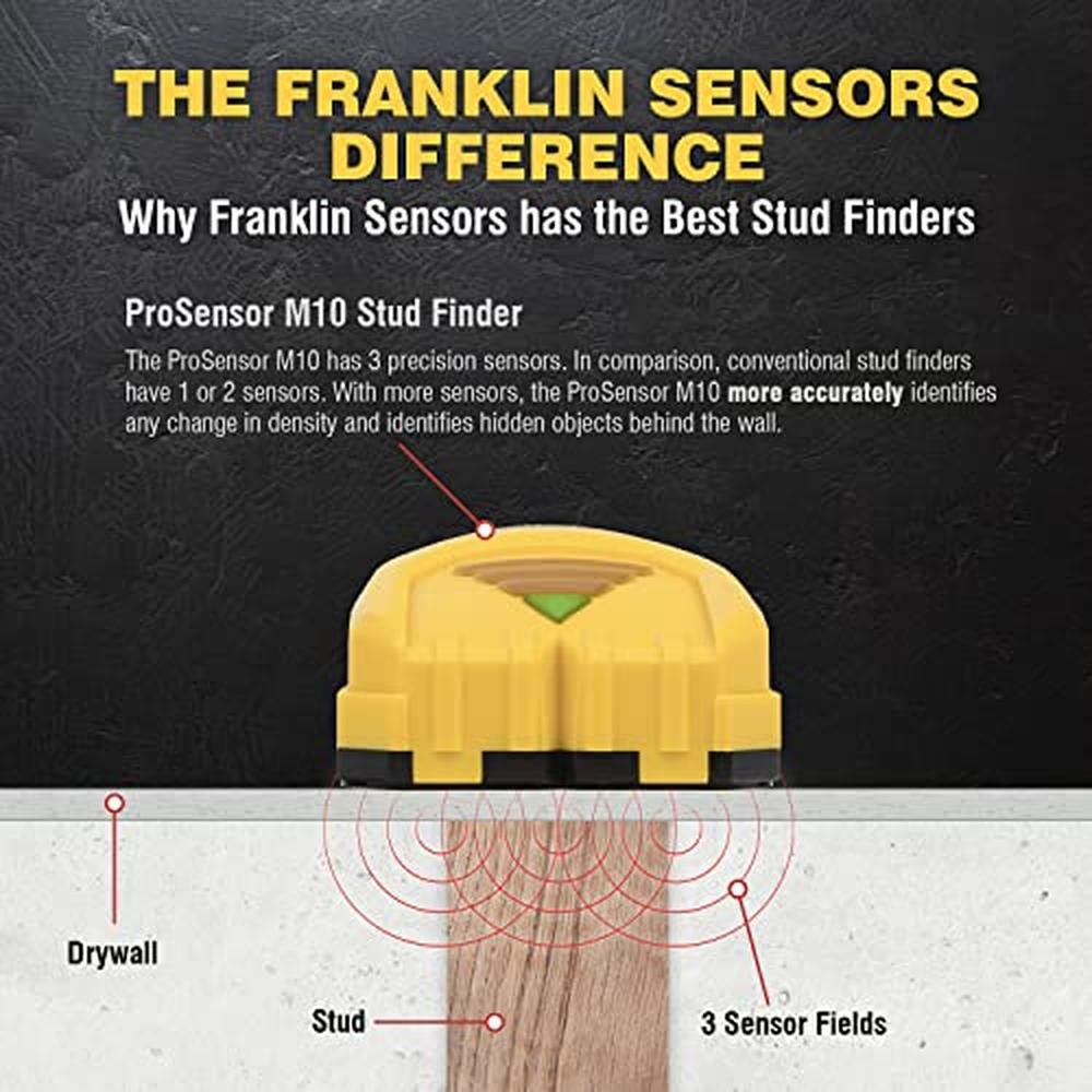 ProSensor M10 Center Stud Finder – In Use
