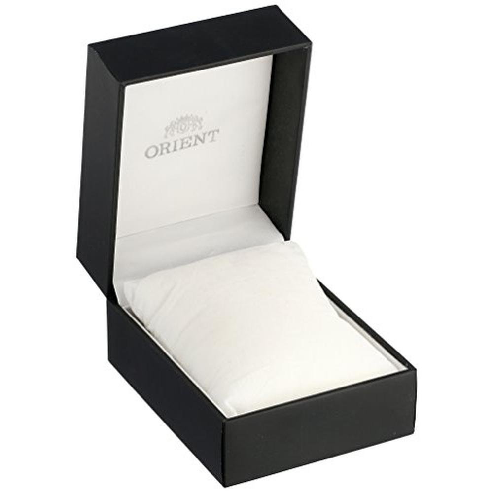 Premium Automatic Watches: Orient RA-AC0E 40mm White Dial – Close-up Detail