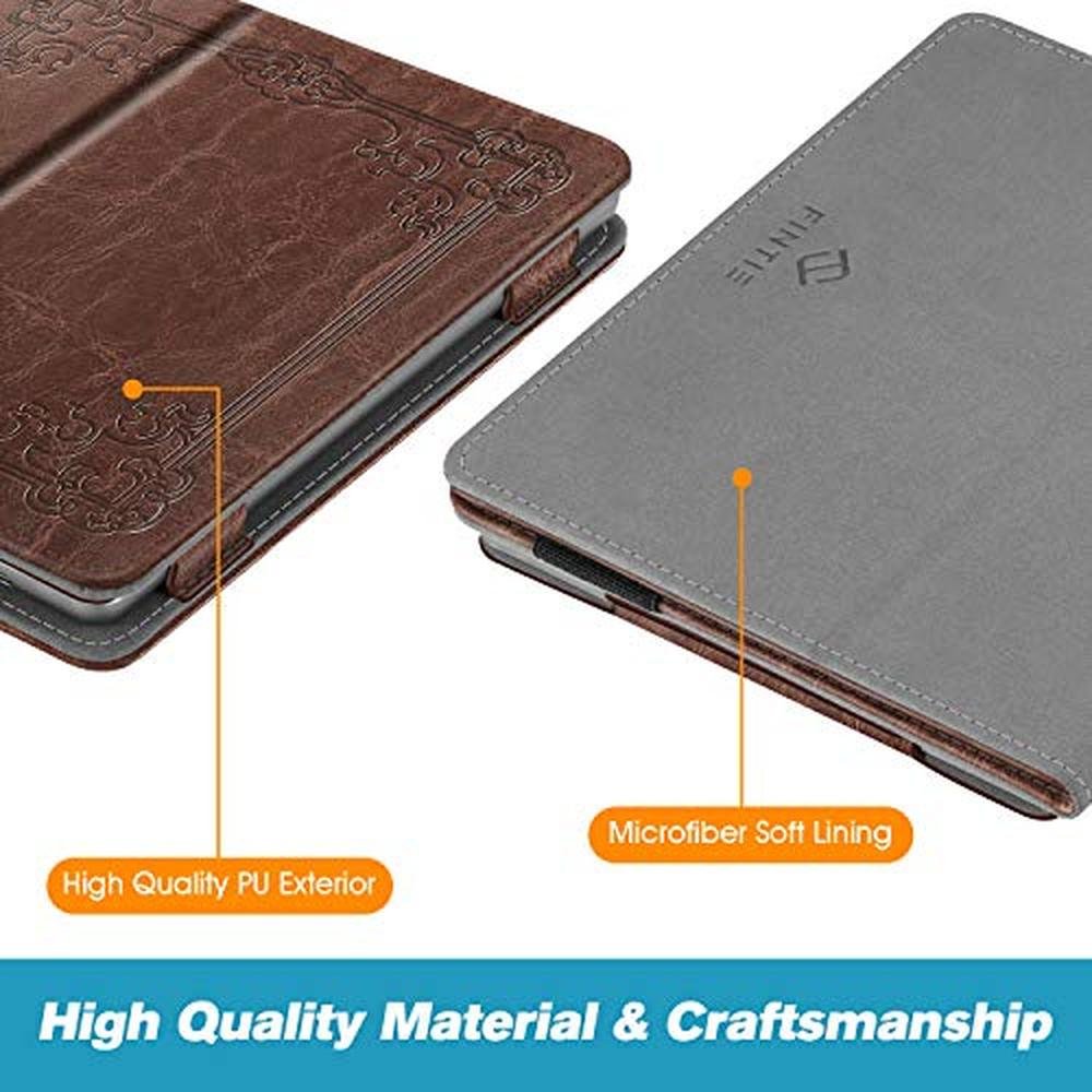 Kindle Oasis Case: Fintie Folio 10th Generation 2019 – Close-up Detail