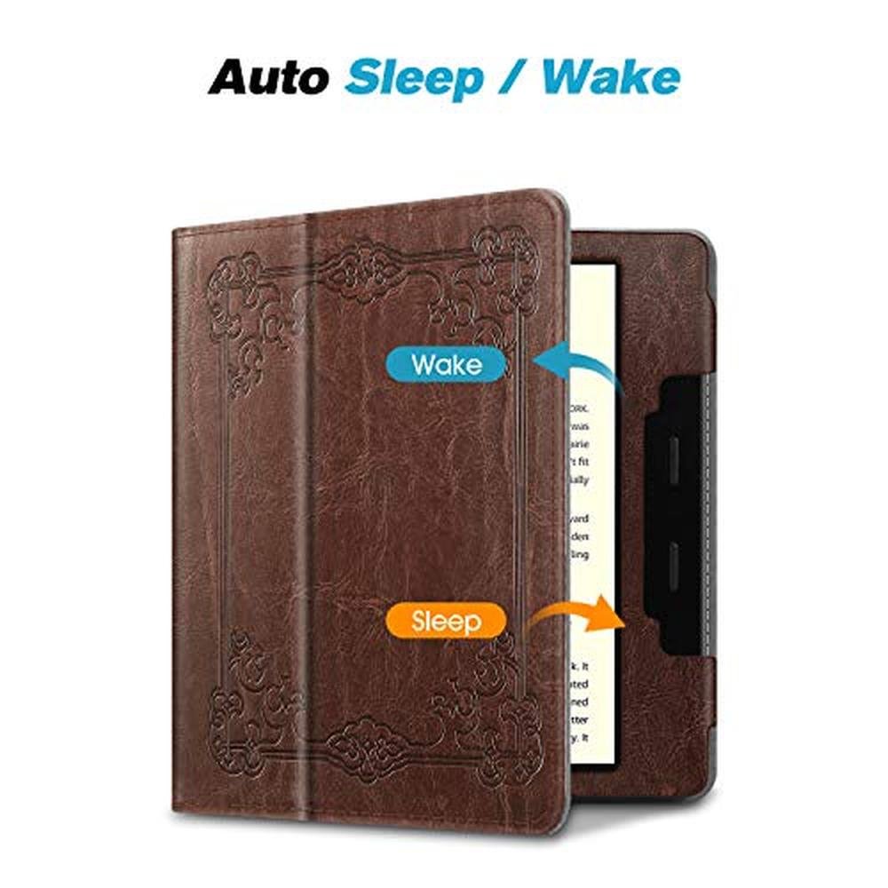 Kindle Oasis Case: Fintie Folio 10th Generation 2019 – In Use