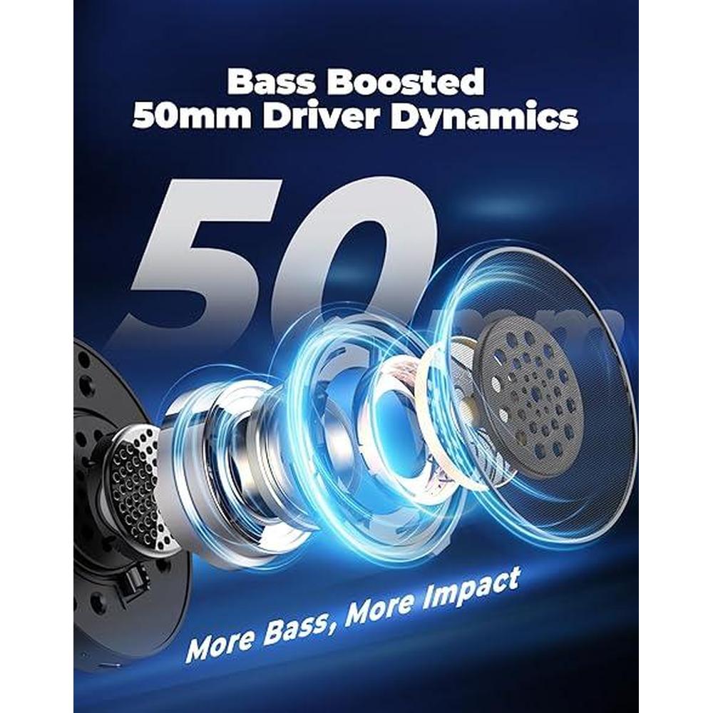 Gaming Mic: HAVIT H2002D 50mm Drivers Surround Sound PS5 – Side View