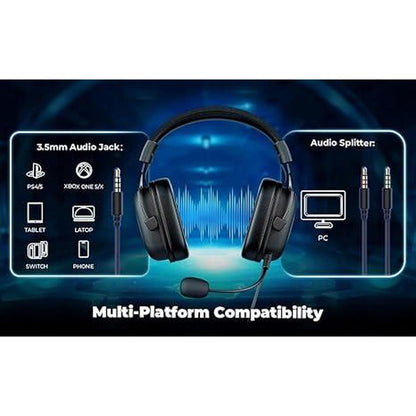 Gaming Mic: HAVIT H2002D 50mm Drivers Surround Sound PS5 – In Use