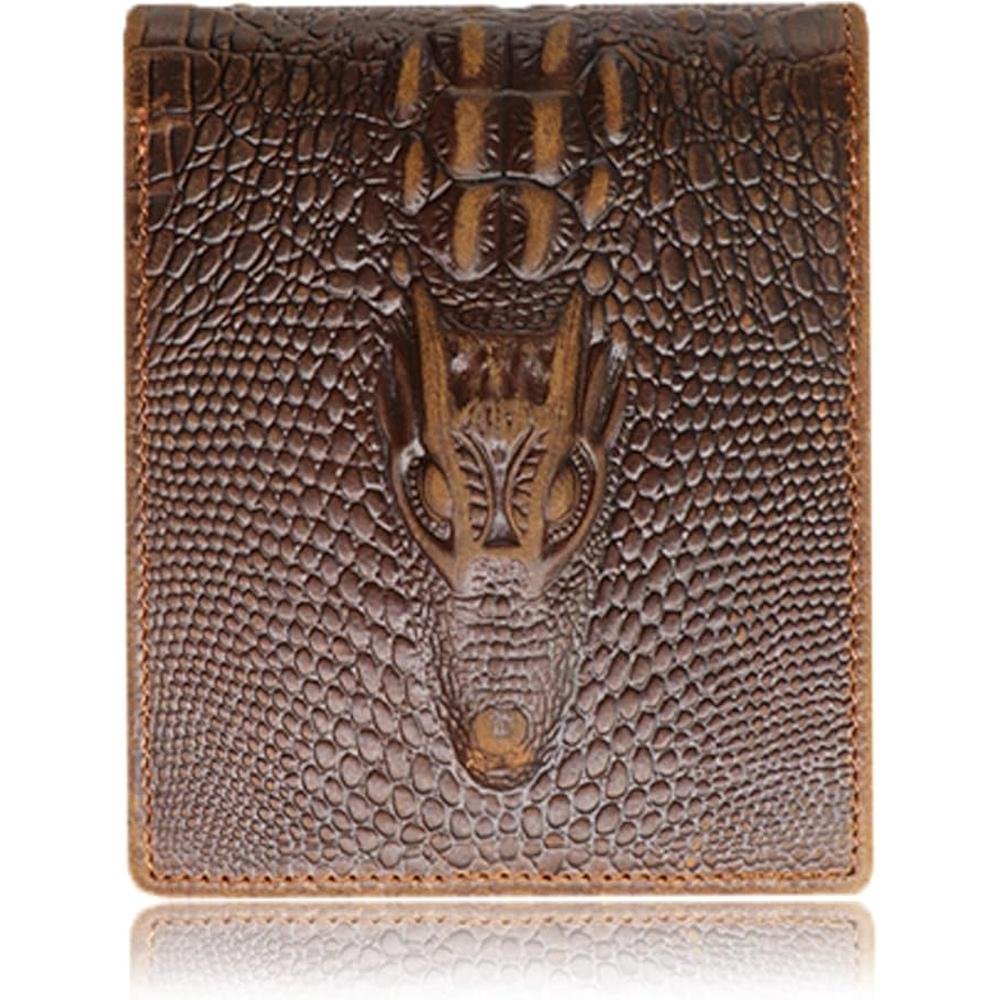 HRS Crocodiile Wallets for Men – Front View