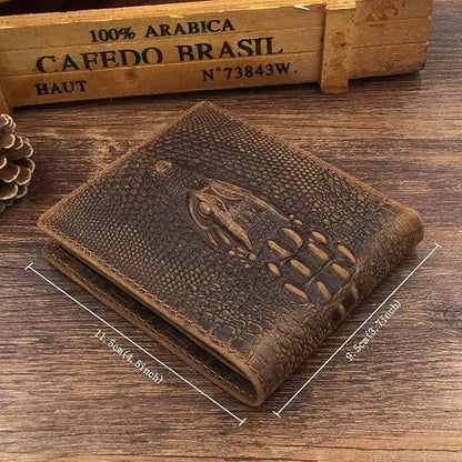 HRS Crocodiile Wallets for Men – Side View