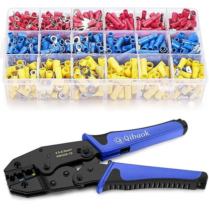 Terminals Insulated: Qibaok Wire Terminals Crimping Tool – Front View