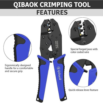 Terminals Insulated: Qibaok Wire Terminals Crimping Tool – Side View