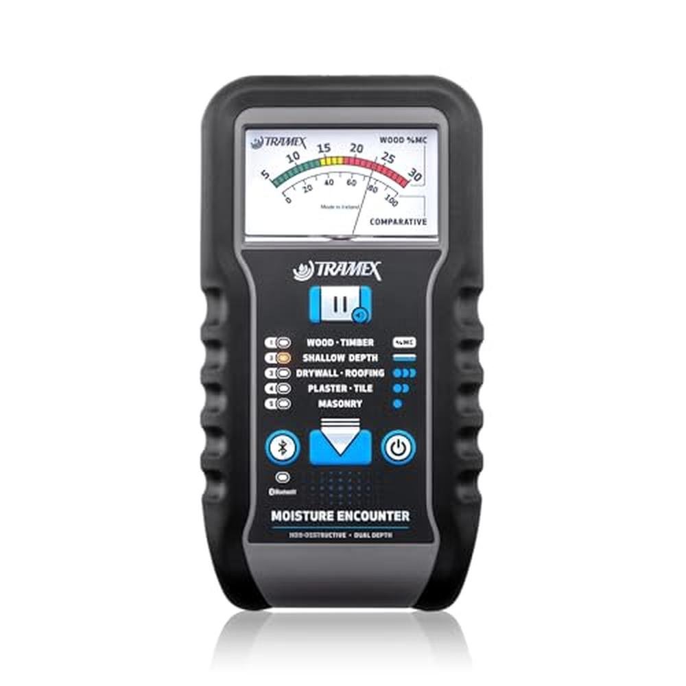 Moisture Tramex Encounter ME5 Pinless Meter for Measuring – Front View