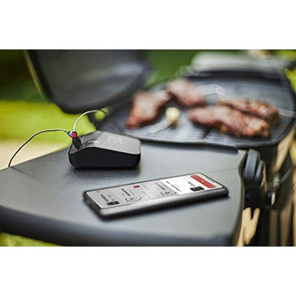 Weber Connect: Weber Connect Smart Grilling Hub Black – In Use