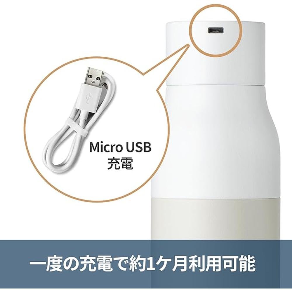 Bottle Water: LARQ PureVis 17 oz Self-Cleaning and – In Use