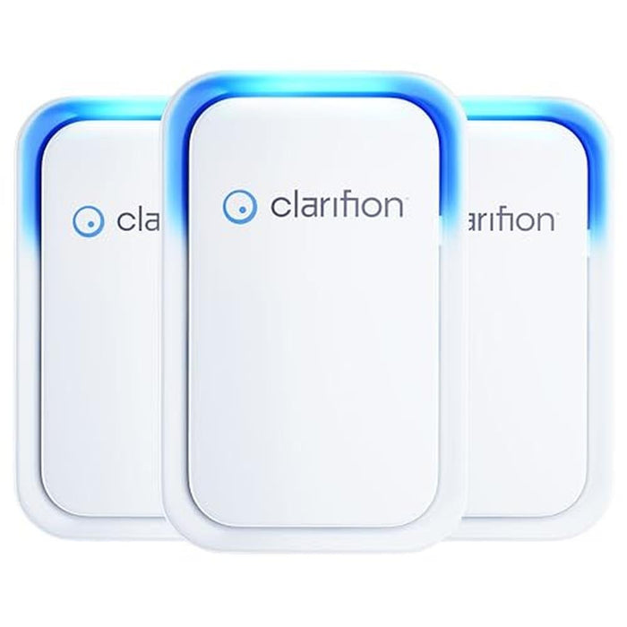 Air Clarifion: Clarifion 3-Pack Negative Ion Filtration – Front View