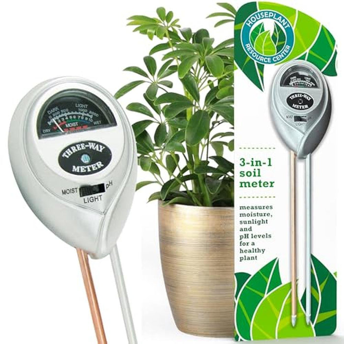 Houseplant Health Meter 3-in-1 Tool for Premium Plant Care – Front View