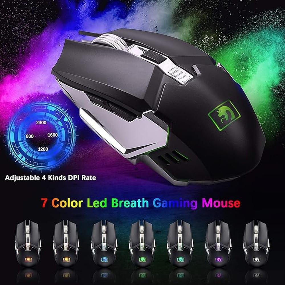 Wireless Gaming Keyboard Mouse – Packaging