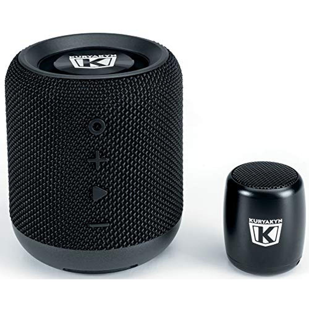 Kuryakyn 2204: Kuryakyn Sidekix Mini Speaker Wireless Audio – Side View