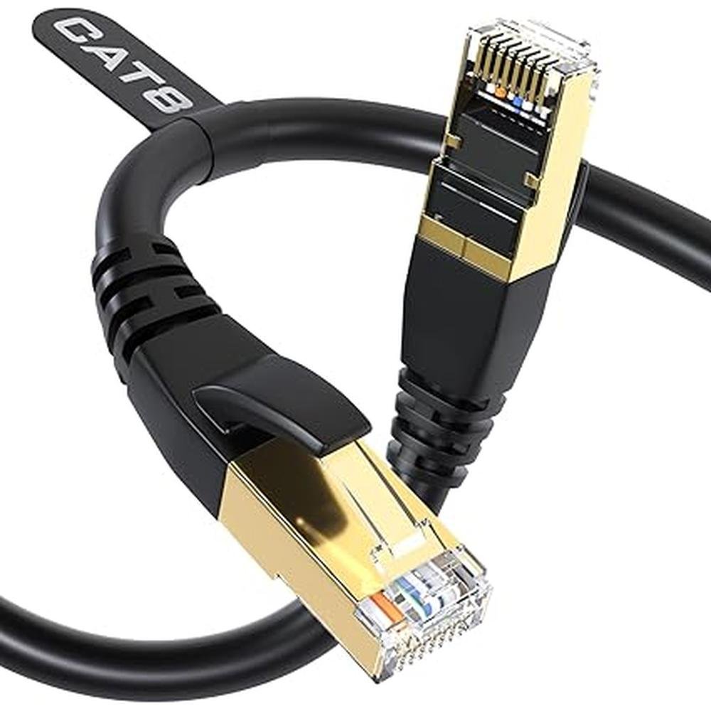 Ethernet Cable: DbillionDa Cat7 Cat8 100ft – Front View