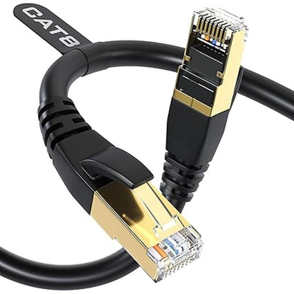Ethernet Cable: DbillionDa Cat7 Cat8 100ft – Front View