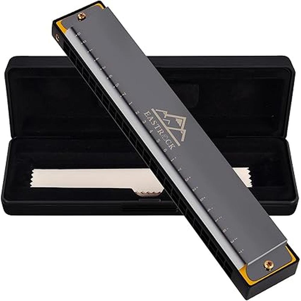Harmonica Eastrock: Eastrock Diatonic Harmonica 24 Hole C – Front View