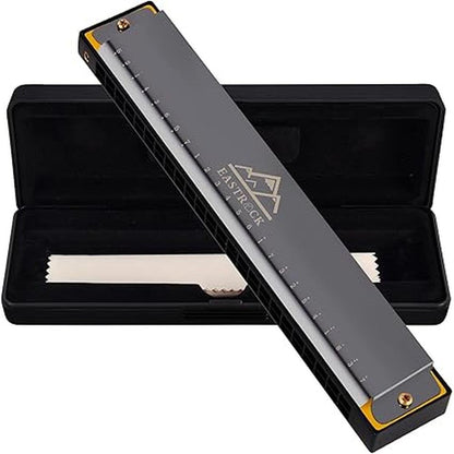 Harmonica Eastrock: Eastrock Diatonic Harmonica 24 Hole C – Front View