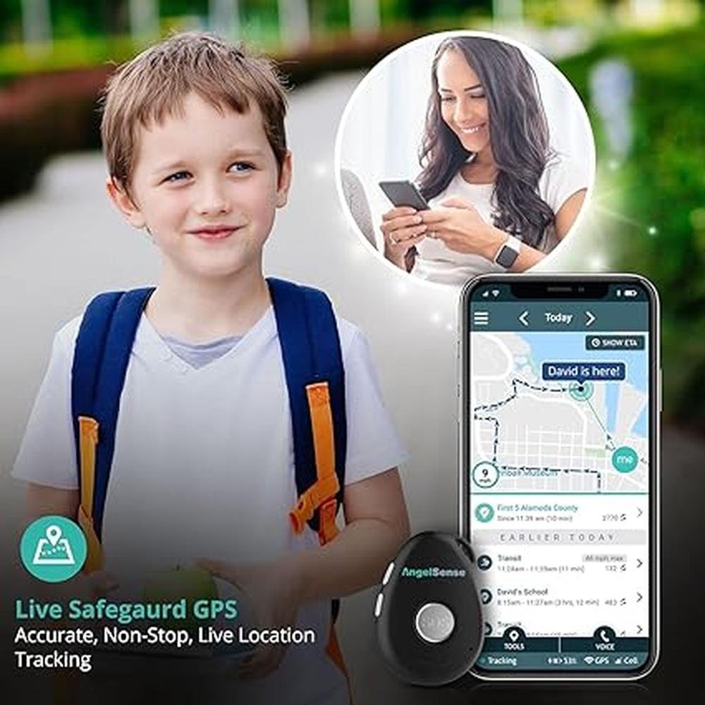 Angelsense GPS Tracker for Kids – Packaging