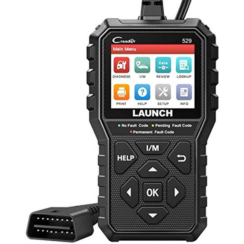 LAUNCH CR529 OBD2 Scanner Diagnostic Tool – Front View