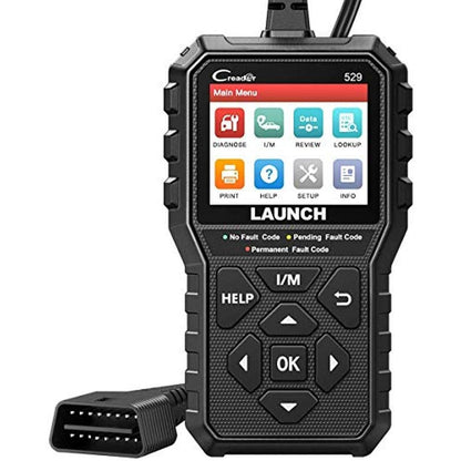 LAUNCH CR529 OBD2 Scanner Diagnostic Tool – Front View