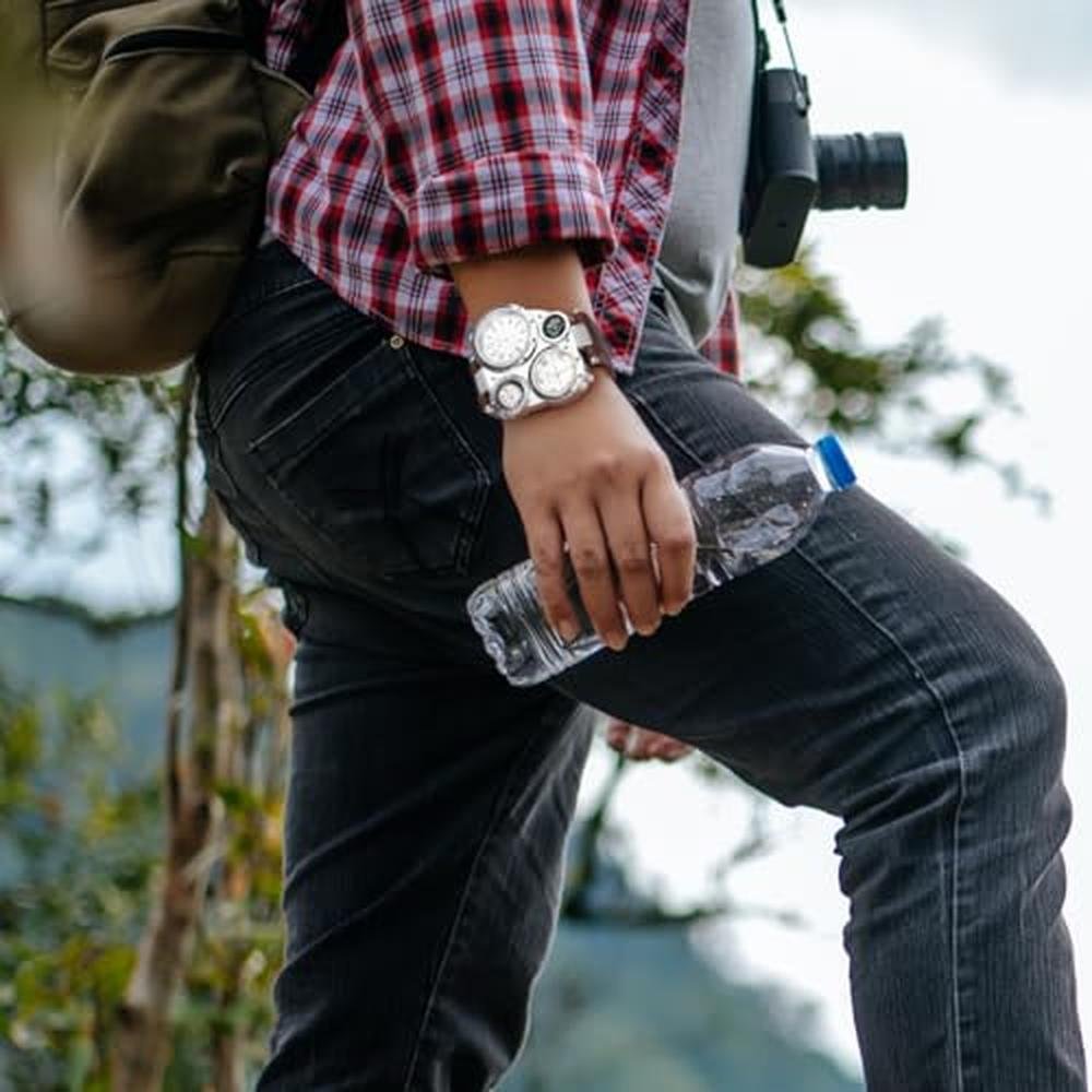 Watch Nicerio: NICERIO Mens Big Face Watches – In Use