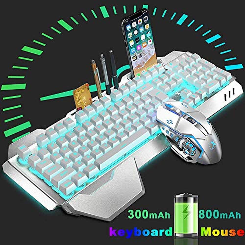 Wireless Keyboard Mouse Combo – Close-up Detail