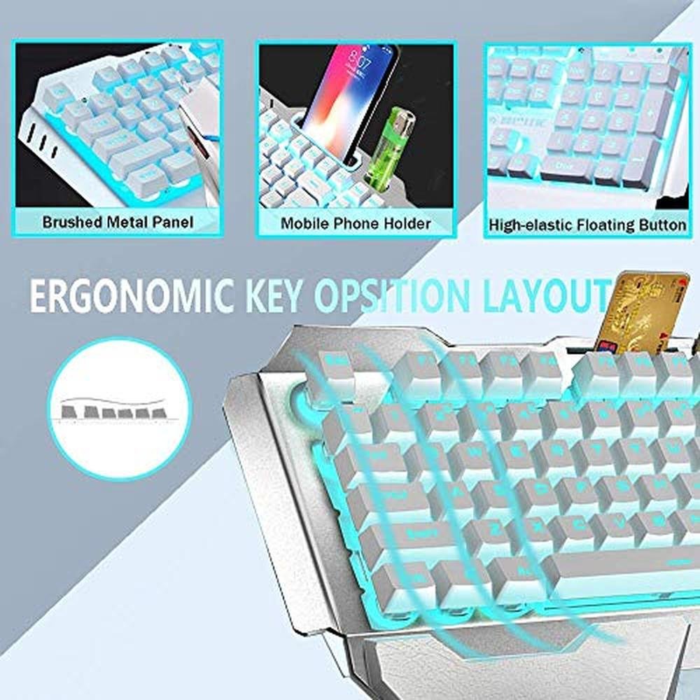Wireless Keyboard Mouse Combo – In Use