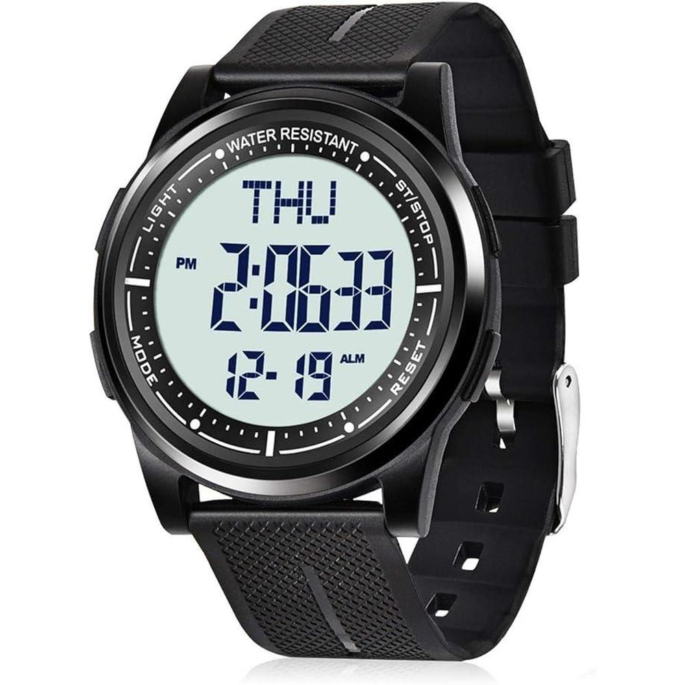 Digital Beeasy: Beeasy Digital Watch Waterproof with – Back View