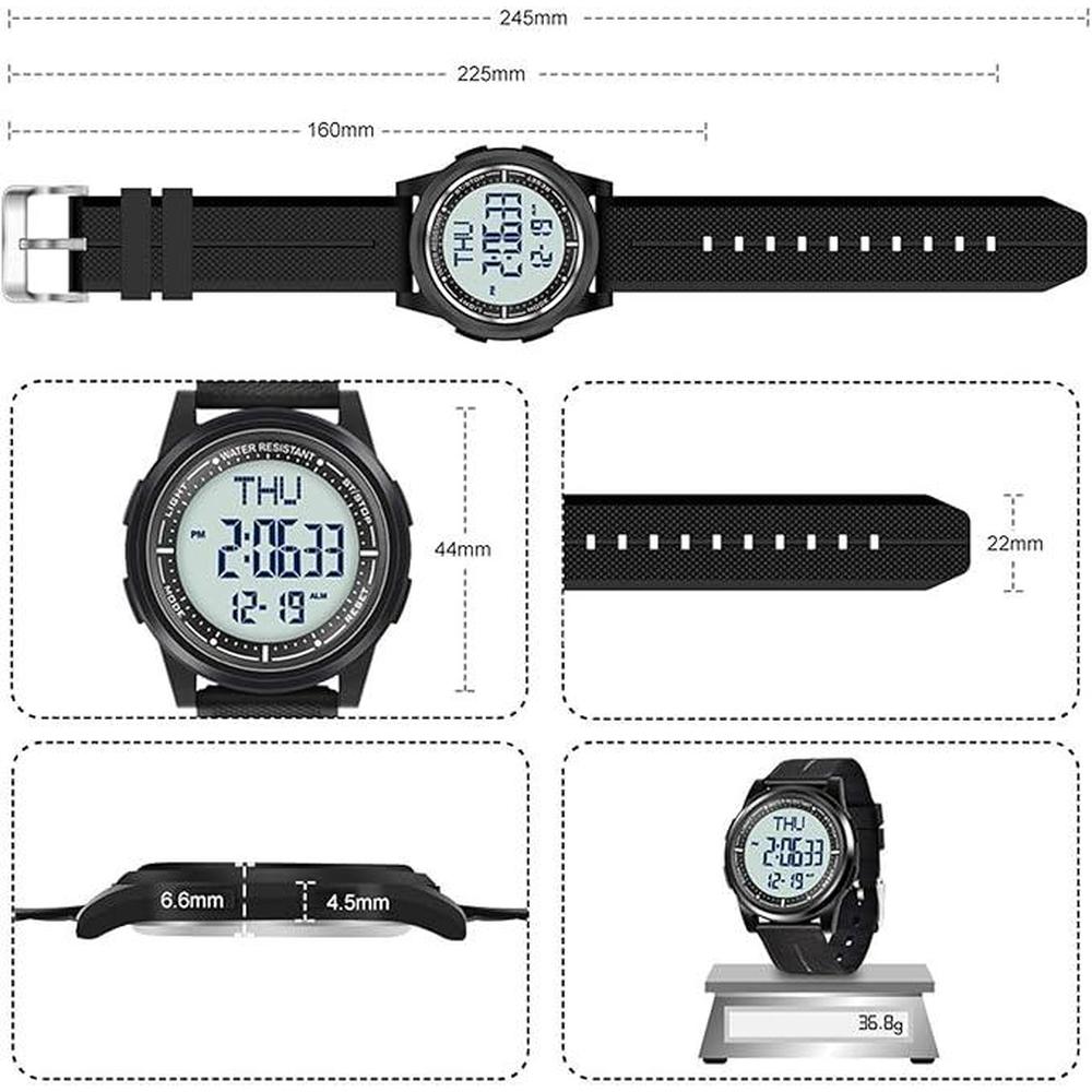 Digital Beeasy: Beeasy Digital Watch Waterproof with – Packaging