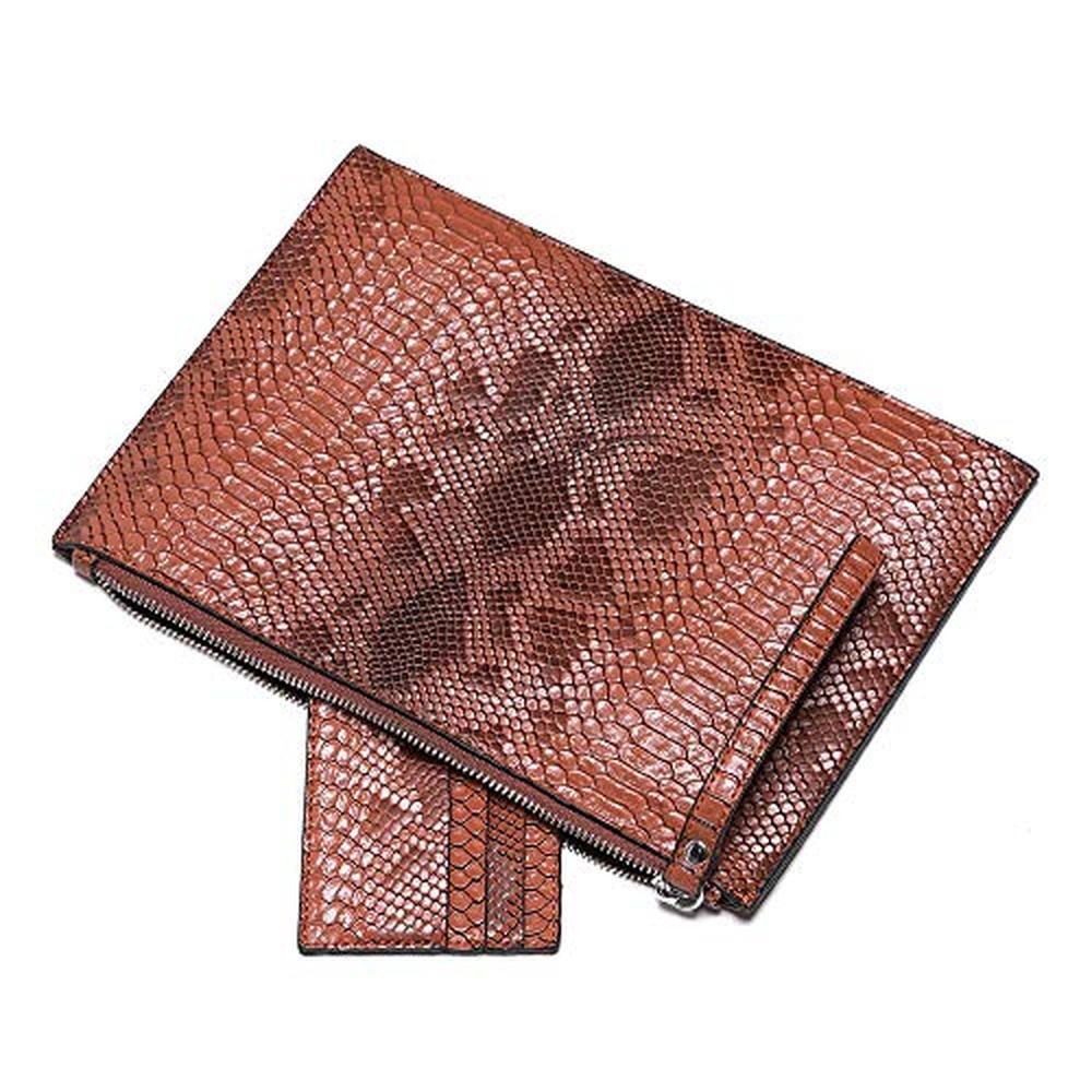 NIGEDU Women Clutches: Fashion Snakeskin PU Leather Party – Packaging