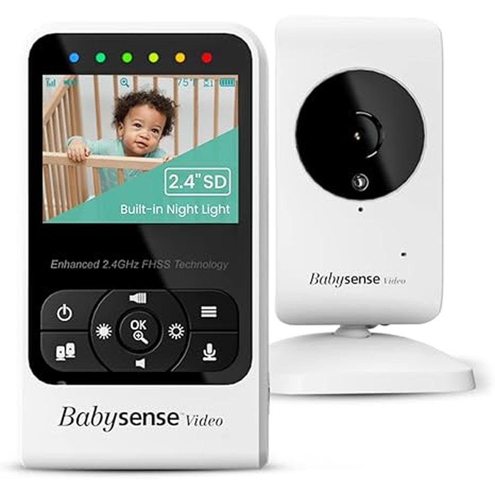 Babysense Video Baby Monitor: Babysense V24R High-End – Front View