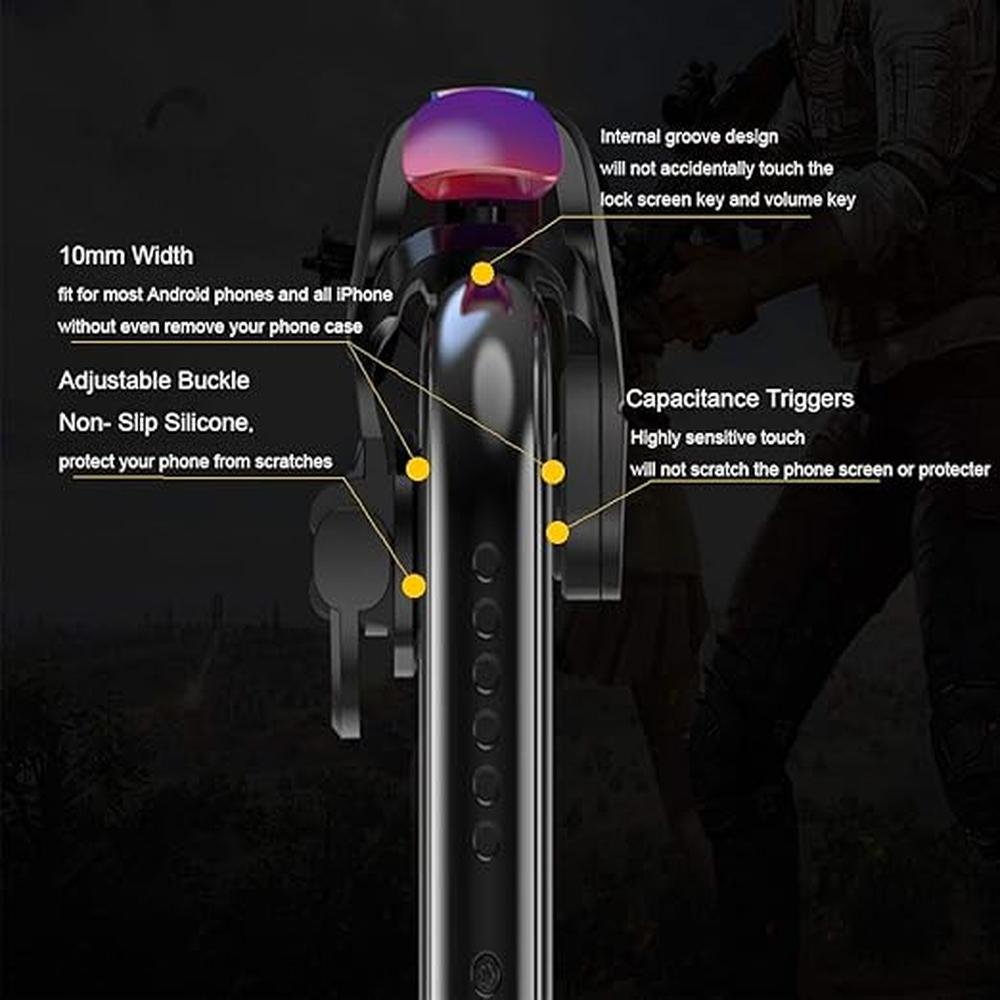 GOFOYO CK3 Mobile Triggers: Mobile Game Controller – In Use