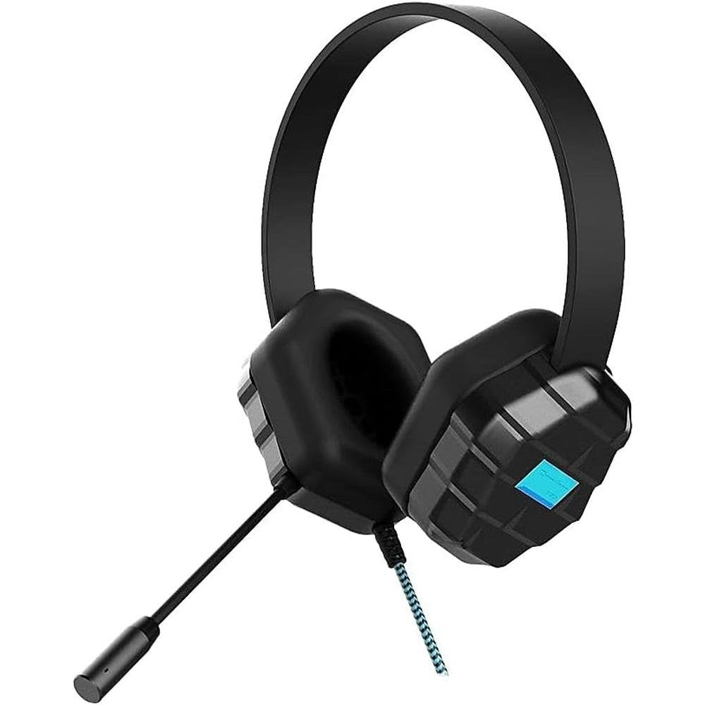 Gumdrop DropTech USB B2 On-Ear Headphone with Built-in Mic – In Use