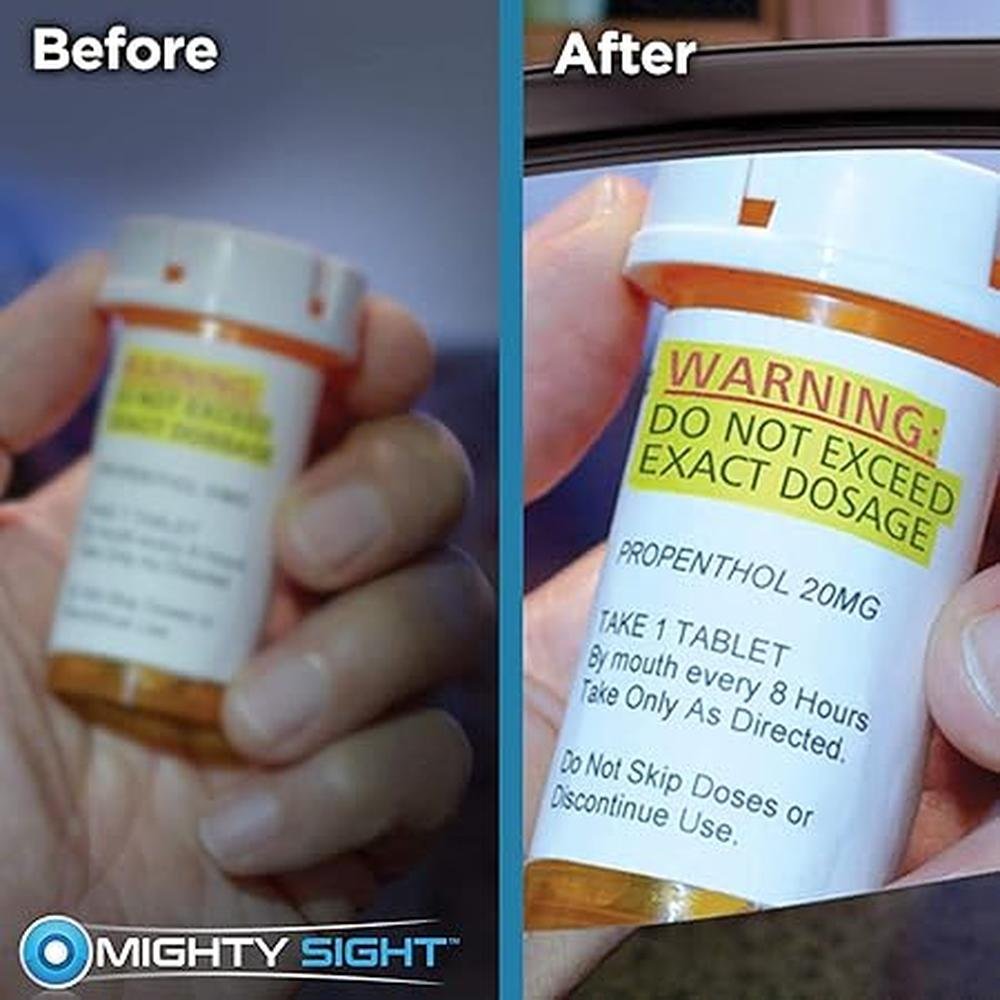 Ontel Mighty Sight: Ontel LED Magnifying Eyewear – In Use