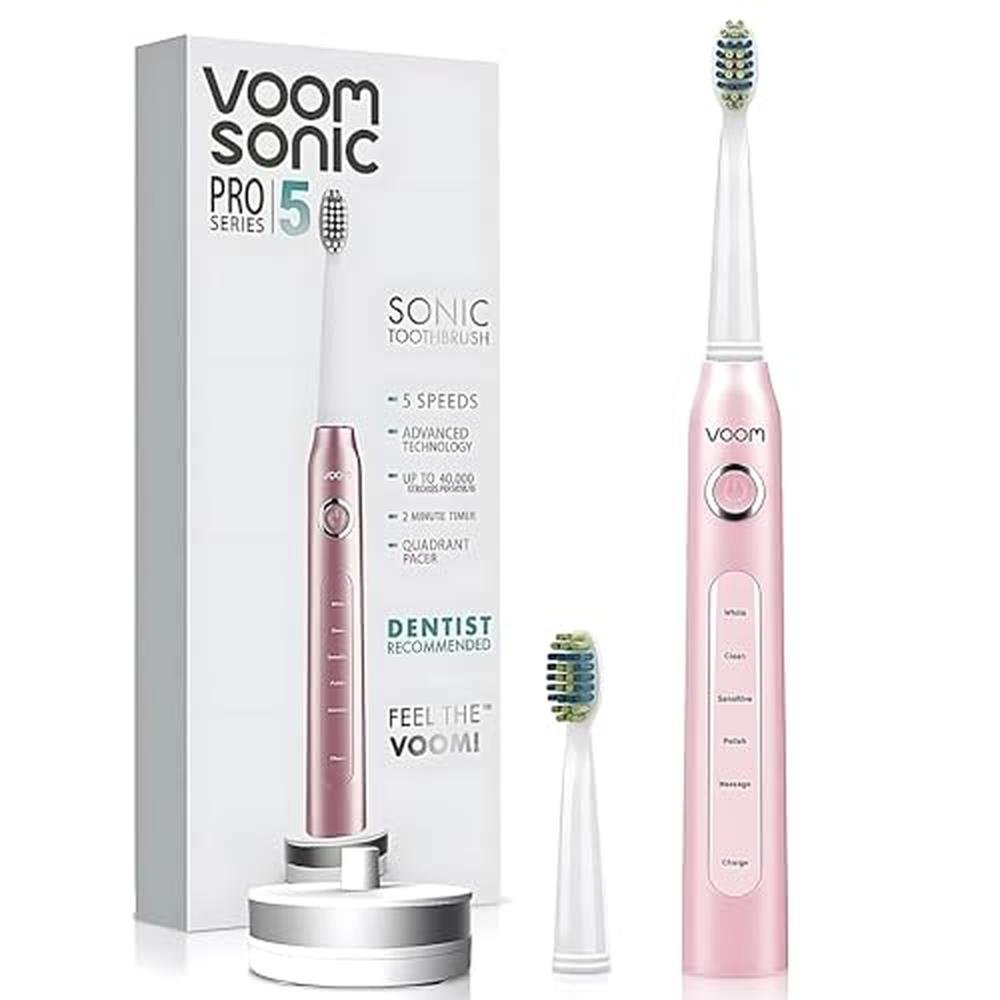 Sonic Electric Toothbrush: Voom Sonic Pro 5 Ultrasonic – Front View