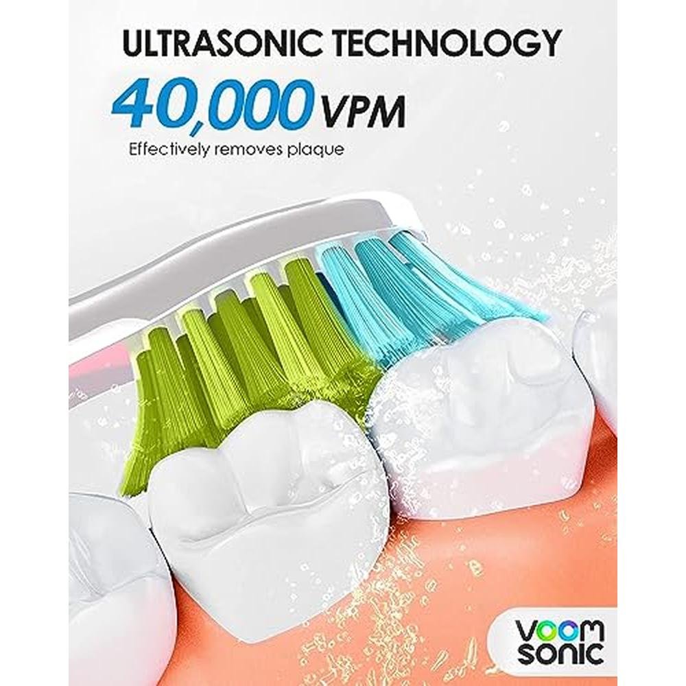 Sonic Electric Toothbrush: Voom Sonic Pro 5 Ultrasonic – In Use