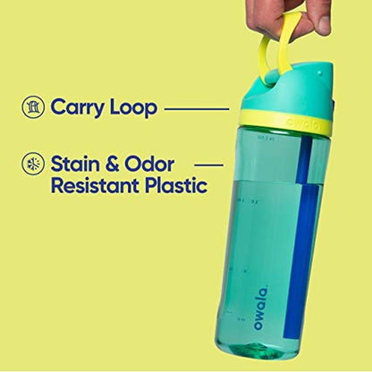 Water Bottle: Owala FreeSip Clear Tritan Plastic Water – In Use