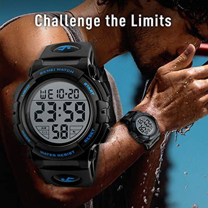 Watches Lavaredo: L Lavaredo Mens Digital Watch Sports – Side View