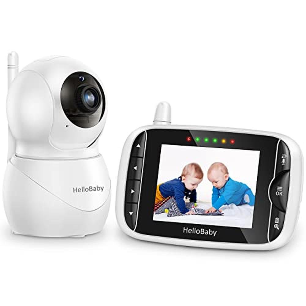 Monitor Audio: HelloBaby HB66Pro Video Baby Monitor with – Front View