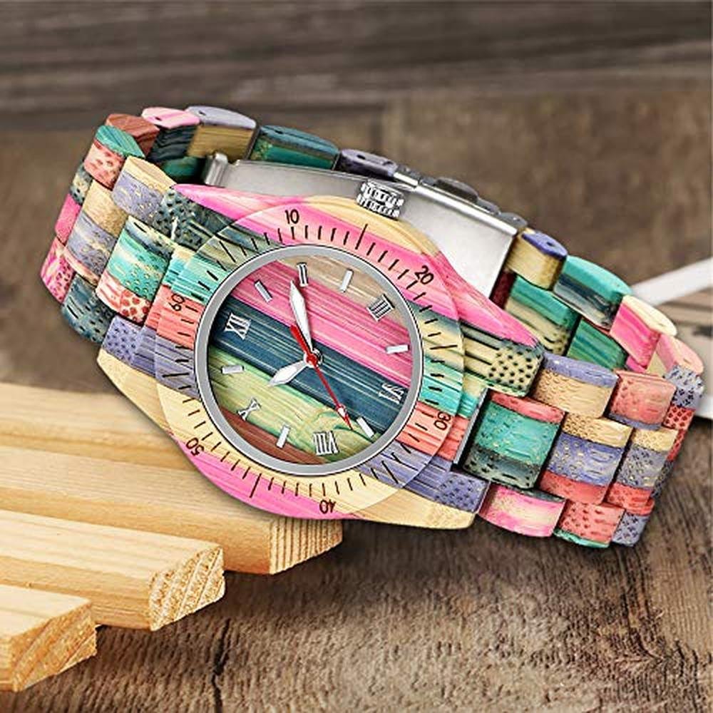 Watch Tiong: Tiong Lightweight Women's Wooden Watch with – Packaging