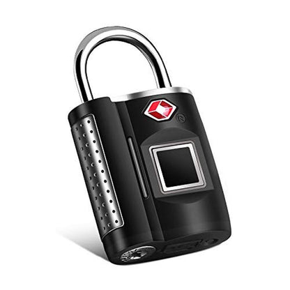 Fingerprint Lock: TSA-Approved Smart Digital Locker Lock – Front View