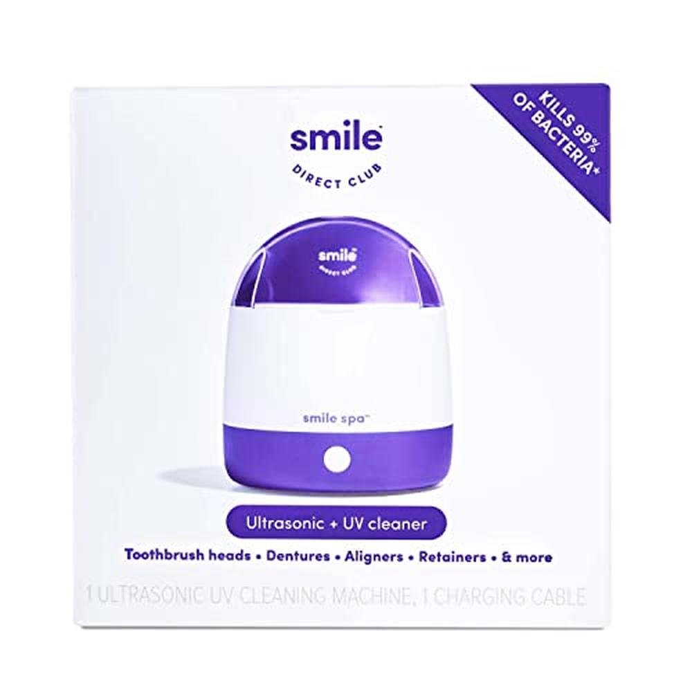 SmileDirectClub Smile Spa Ultrasonic and UV Cleaning Machine – Front View