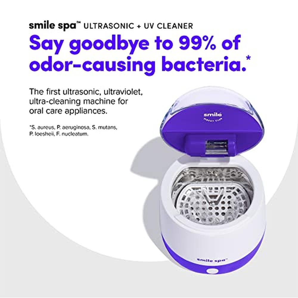 SmileDirectClub Smile Spa Ultrasonic and UV Cleaning Machine – In Use