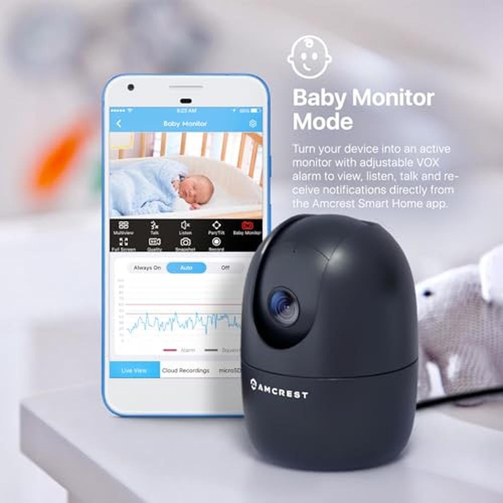 Camera Amcrest: Amcrest 1080P WiFi Camera Indoor ASH21-B – Packaging