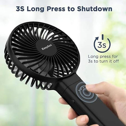 Portable Fan: EasyAcc Personal Fan Silent Powerful Fan with – In Use