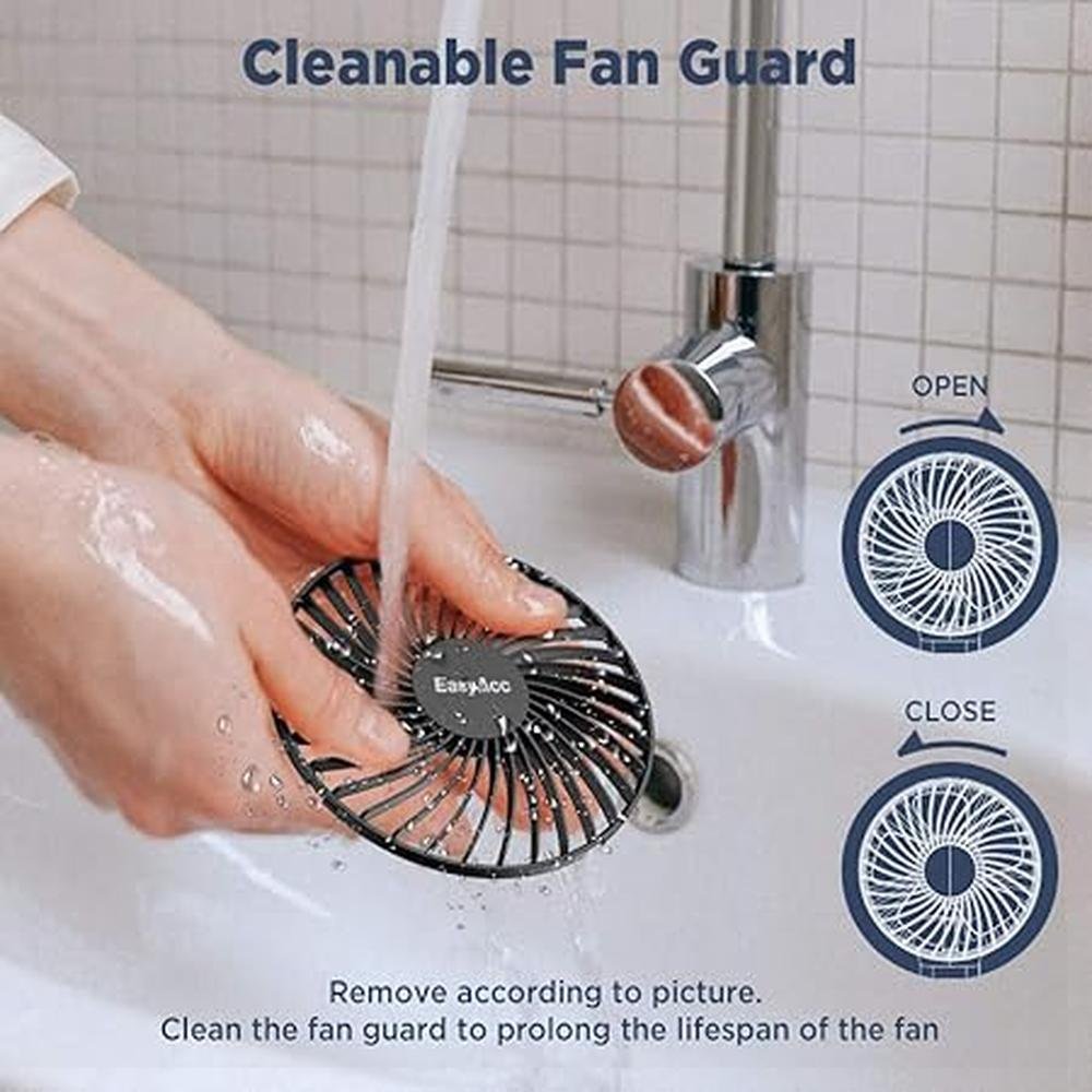 Portable Fan: EasyAcc Personal Fan Silent Powerful Fan with – Packaging