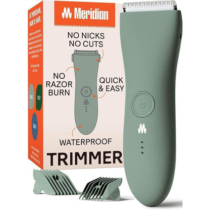 Body Hair Trimmer: MERIDIAN Premium Trimmer for Men – Front View