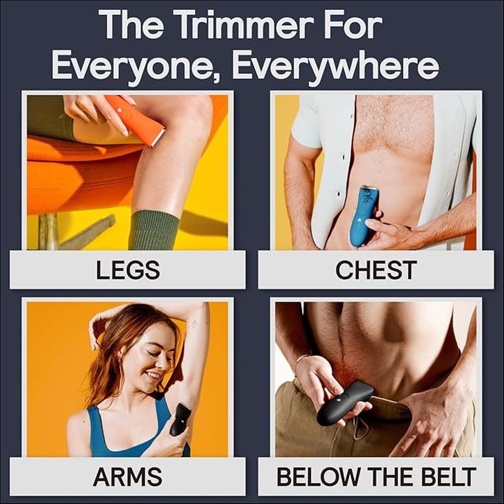 Body Hair Trimmer: MERIDIAN Premium Trimmer for Men – Close-up Detail