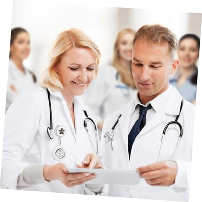 Nurse Watch: Hemobllo Nurse Lapel Watch Clip-On Retractable – Close-up Detail